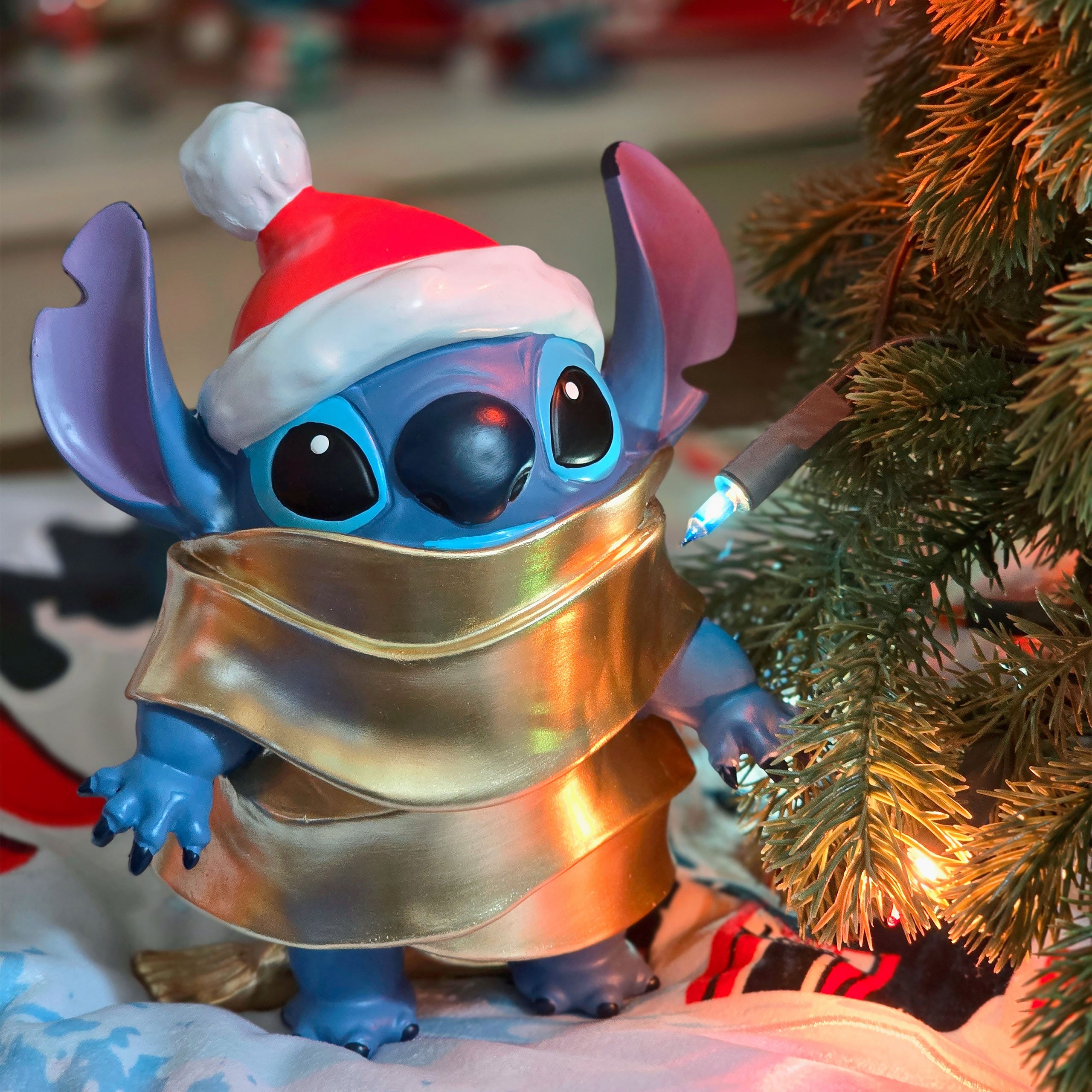 Productafbeelding Stitch Kerstman Figuur - Lilo & Stitch