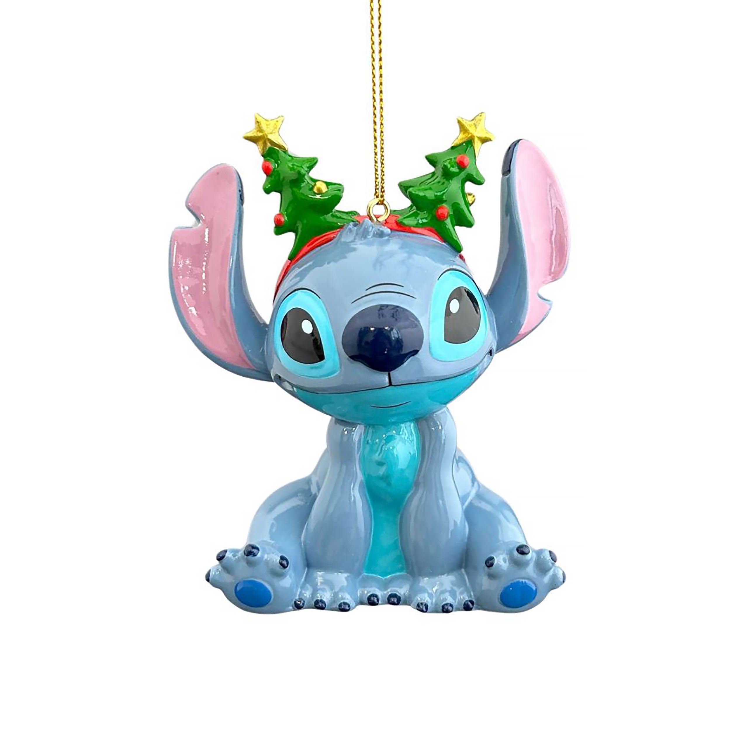 Productafbeelding Stitch met haarband kerstboomornament - Lilo & Stitch