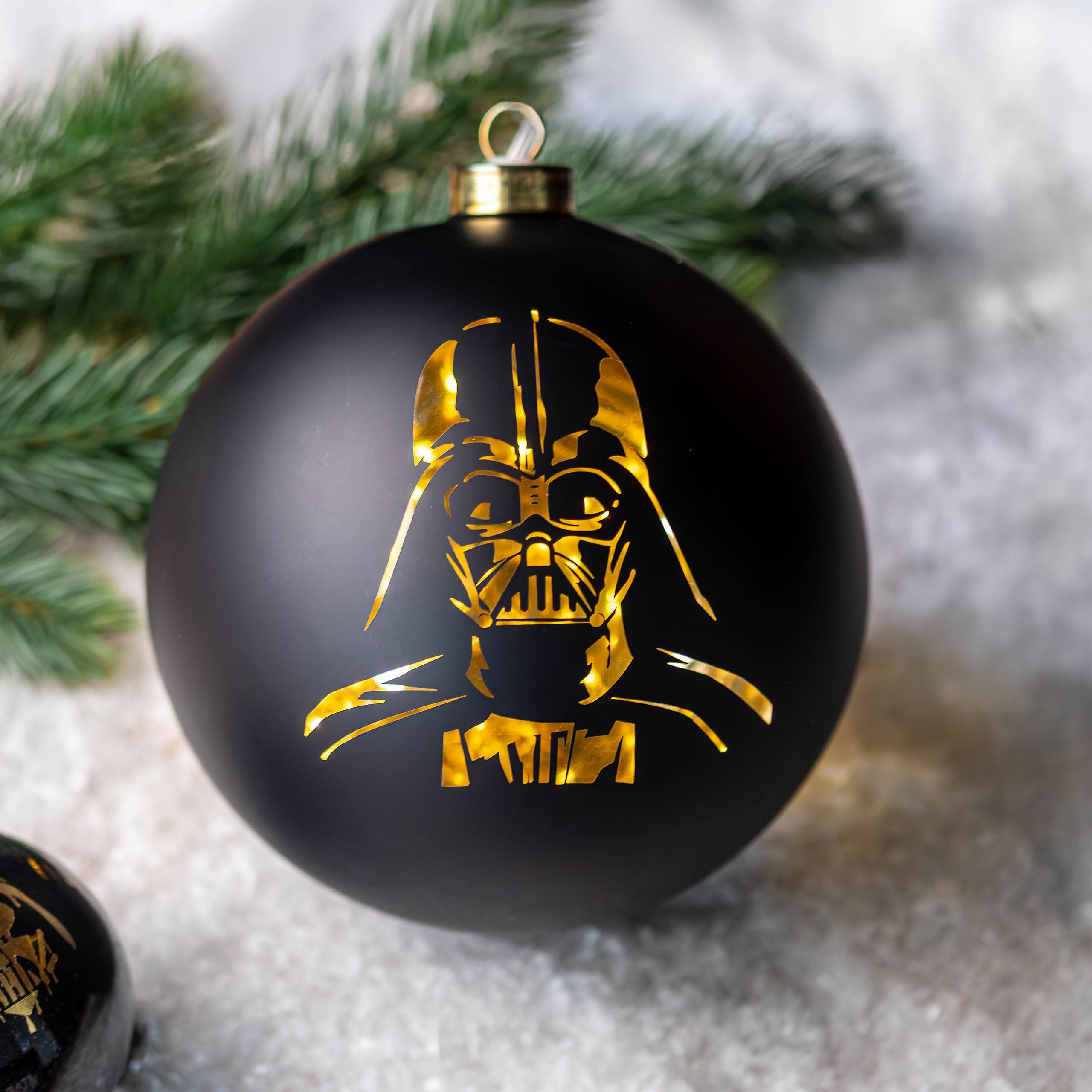 Productafbeelding Star Wars - Darth Vader kerstbal met licht