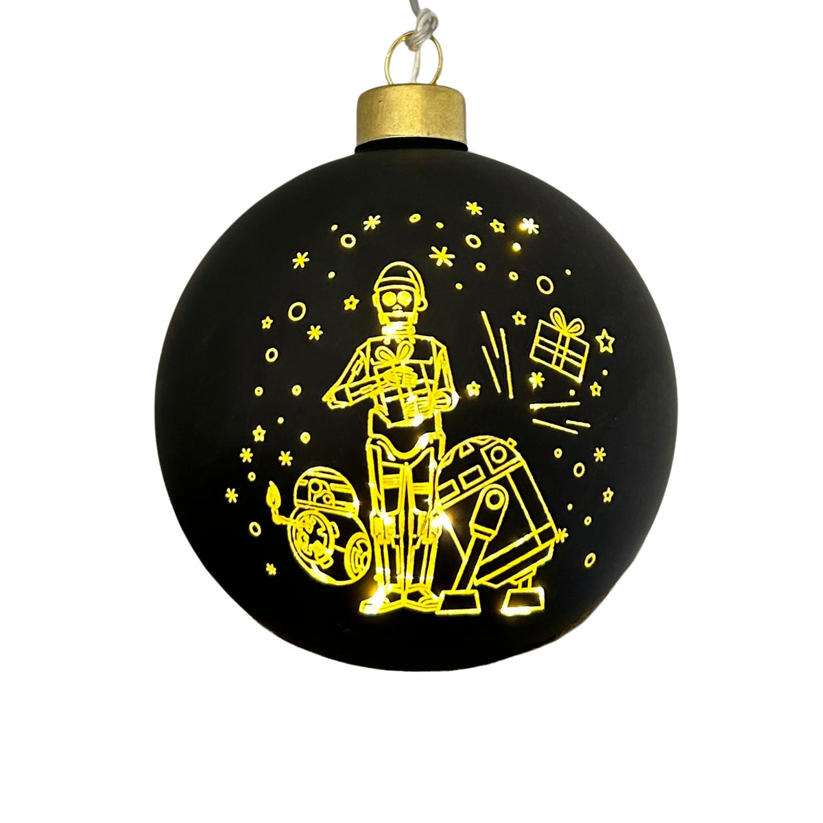 Productafbeelding Star Wars - Droids kerstbal met licht