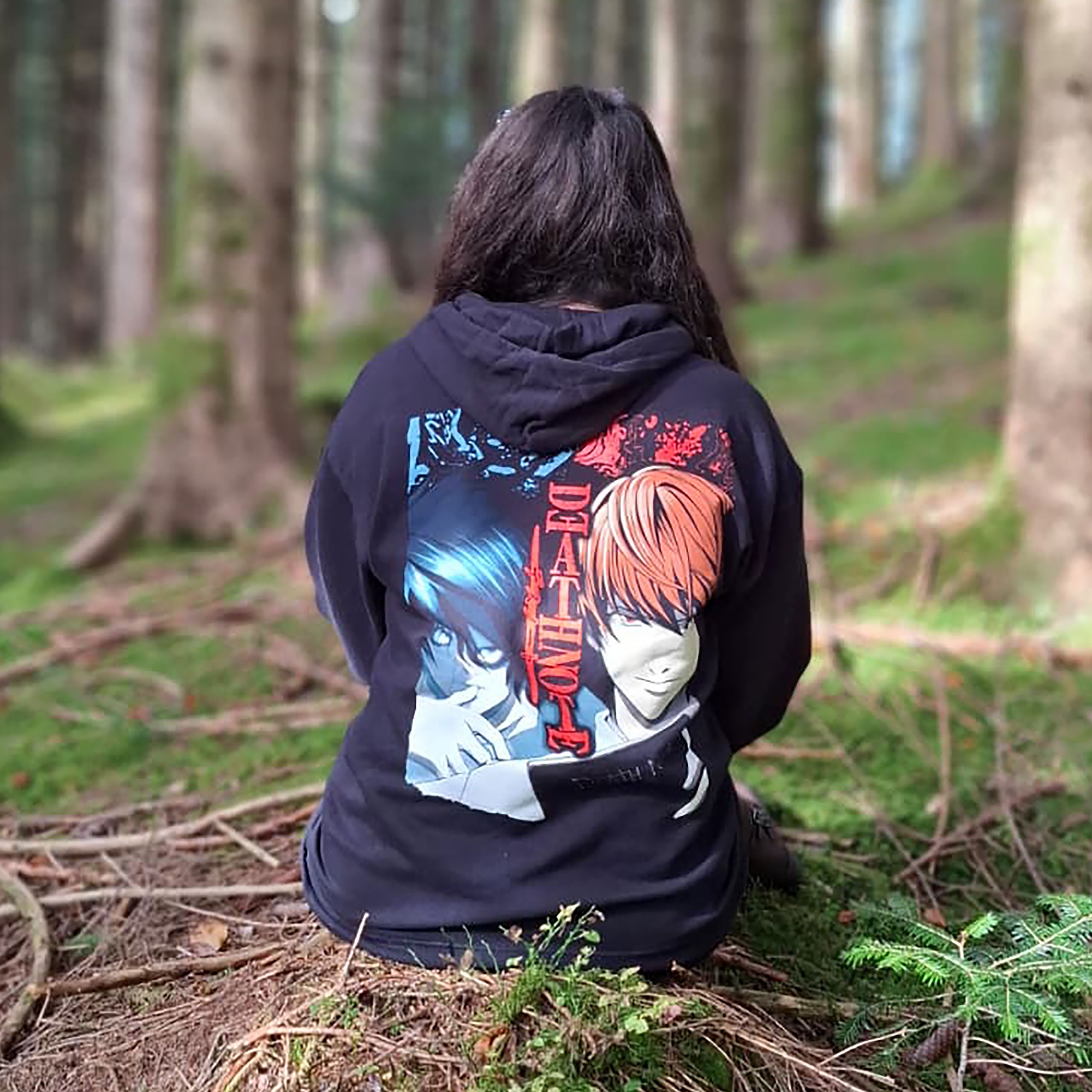Productafbeelding Death Note - Paranormal hoodie zwart