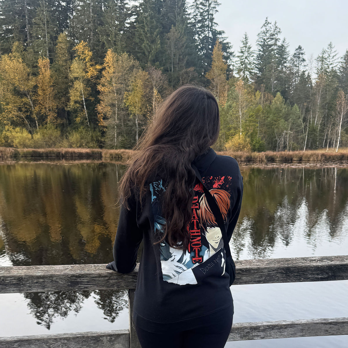 Productafbeelding Death Note - Paranormal hoodie zwart