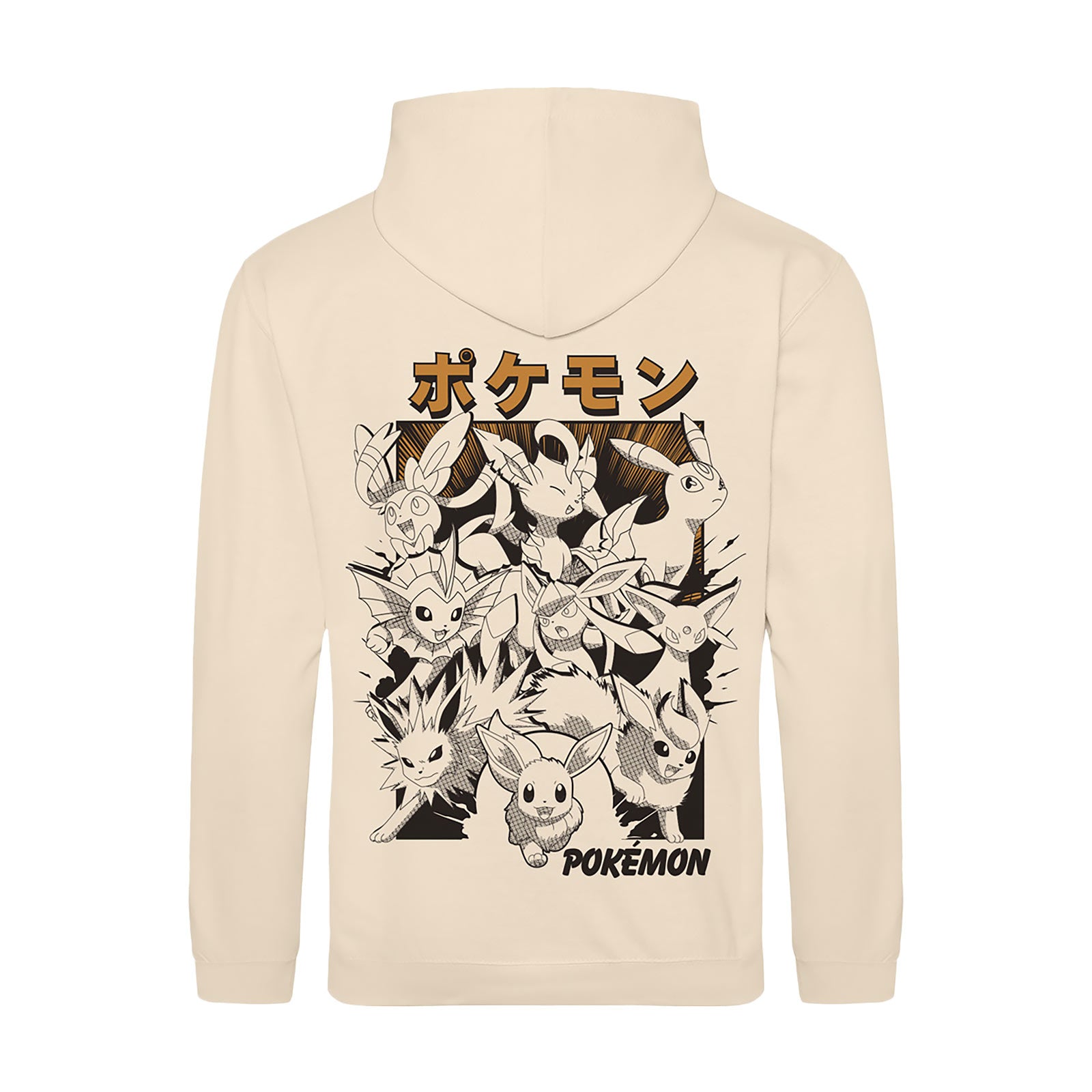 Productafbeelding Pokémon - Eevee Evolution Katakana Hoodie