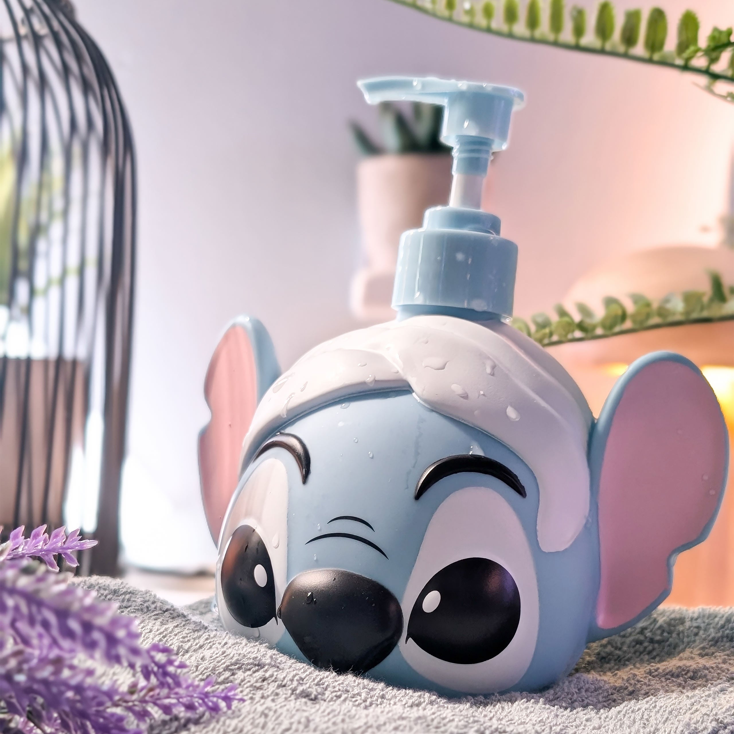 Productafbeelding Stitch zeepdispenser met wasgel - Lilo & Stitch
