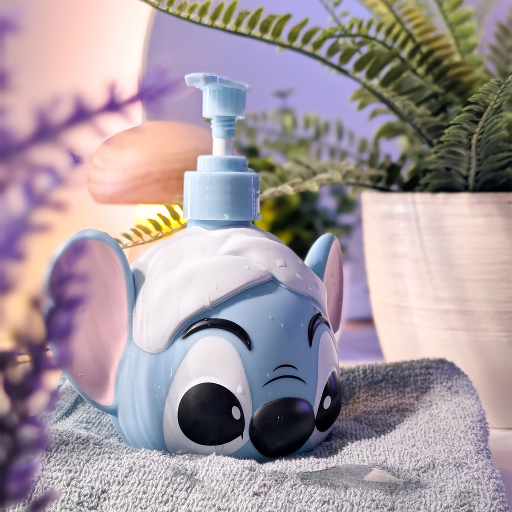 Productafbeelding Stitch zeepdispenser met wasgel - Lilo & Stitch