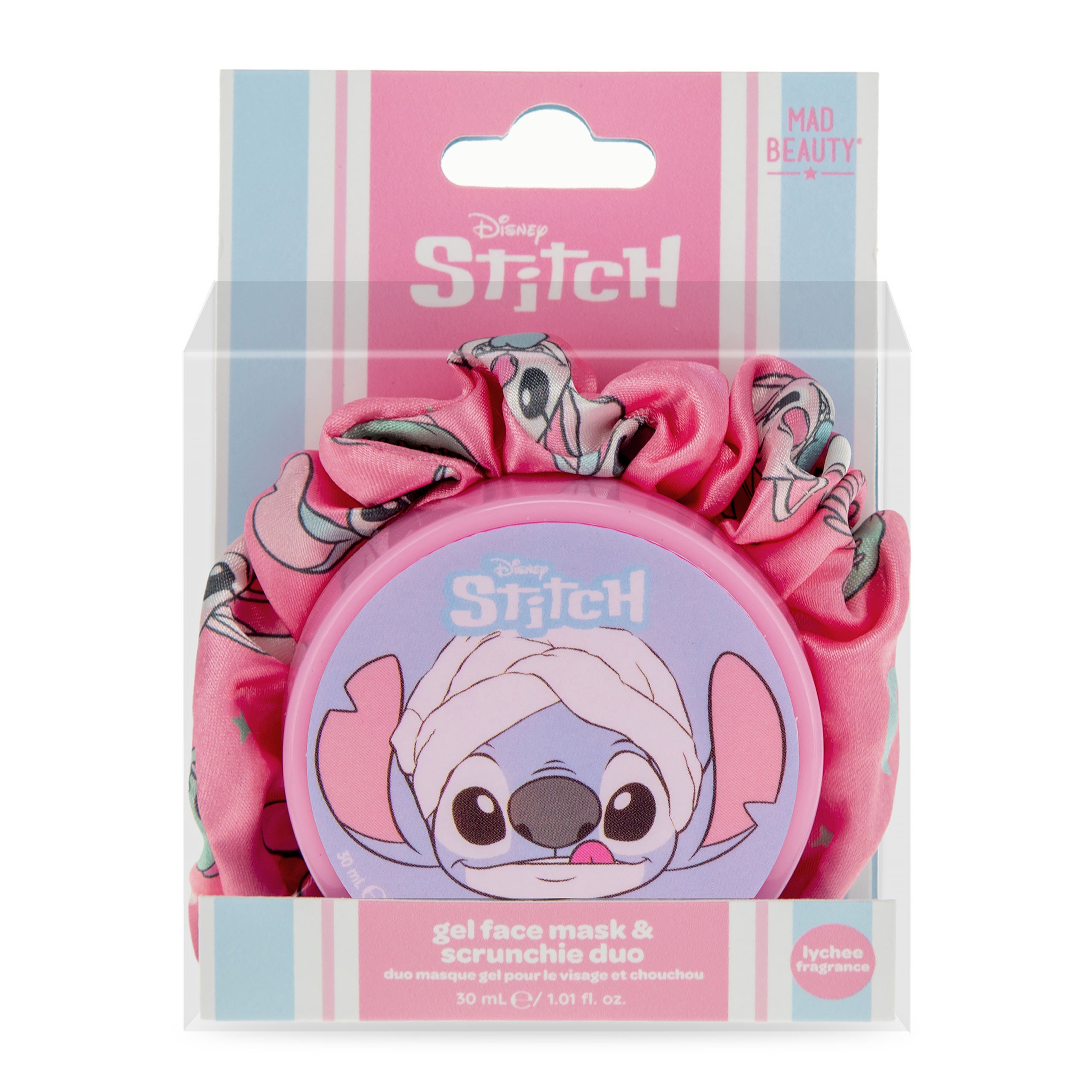 Productafbeelding Stitch gezichtsmasker en scrunchie - Lilo & Stitch