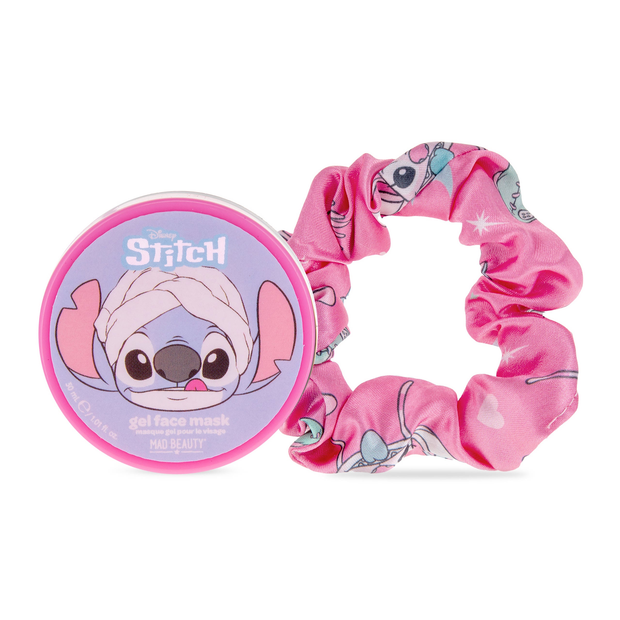 Productafbeelding Stitch gezichtsmasker en scrunchie - Lilo & Stitch