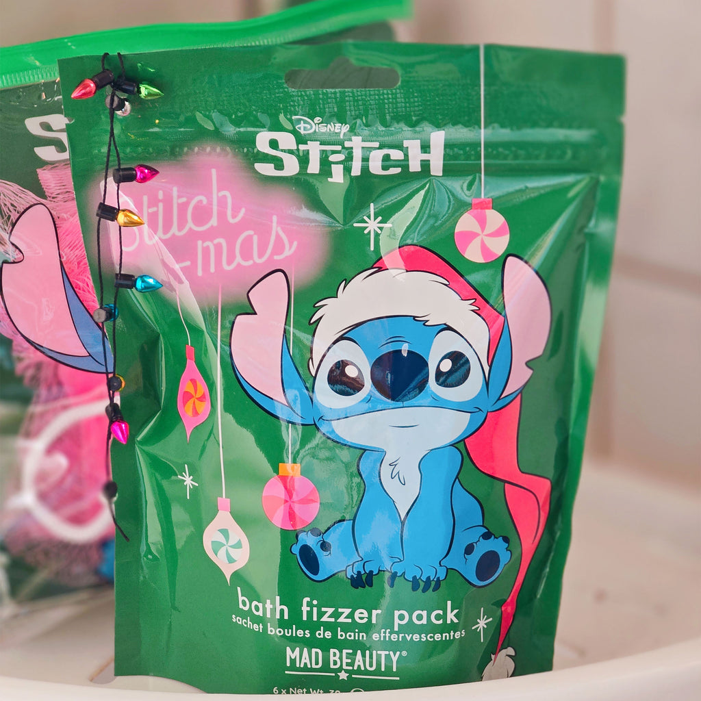 Productafbeelding Stitch-mas Set van 6 badbruisballen - Lilo & Stitch