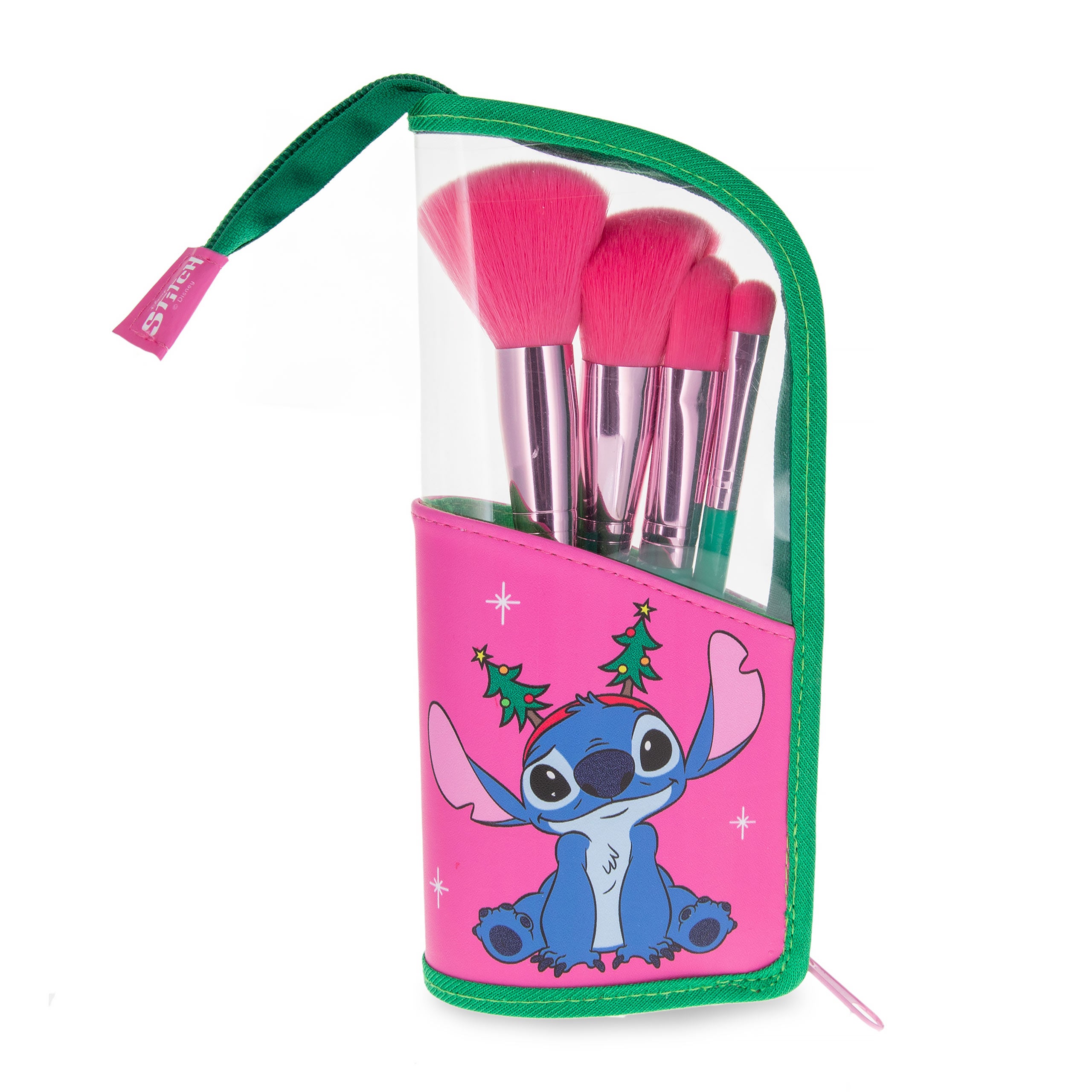 Productafbeelding Stitch-mas make-upkwasten met cosmetictasje - Lilo & Stitch