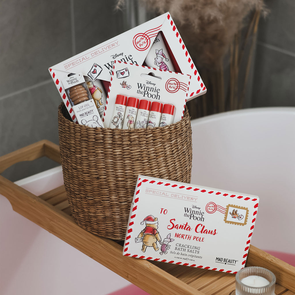 Productafbeelding Winnie de Poeh - X-mas lippenbalsem 5-delige set
