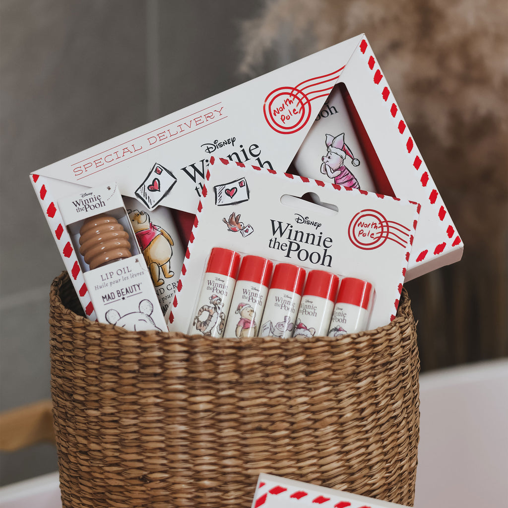 Productafbeelding Winnie de Poeh - X-mas lippenbalsem 5-delige set