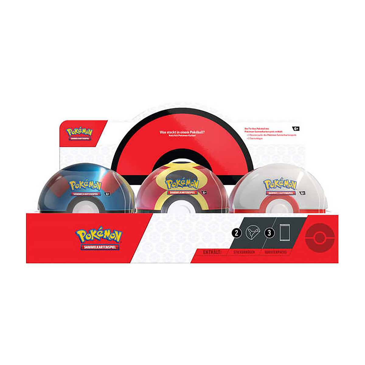 Productafbeelding Pokémon - Mystery Pokéball Cards Blik Display Herfst 2025