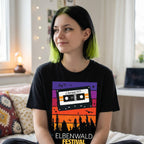 Productafbeelding Elbenwald Festival - Tape T-shirt zwart