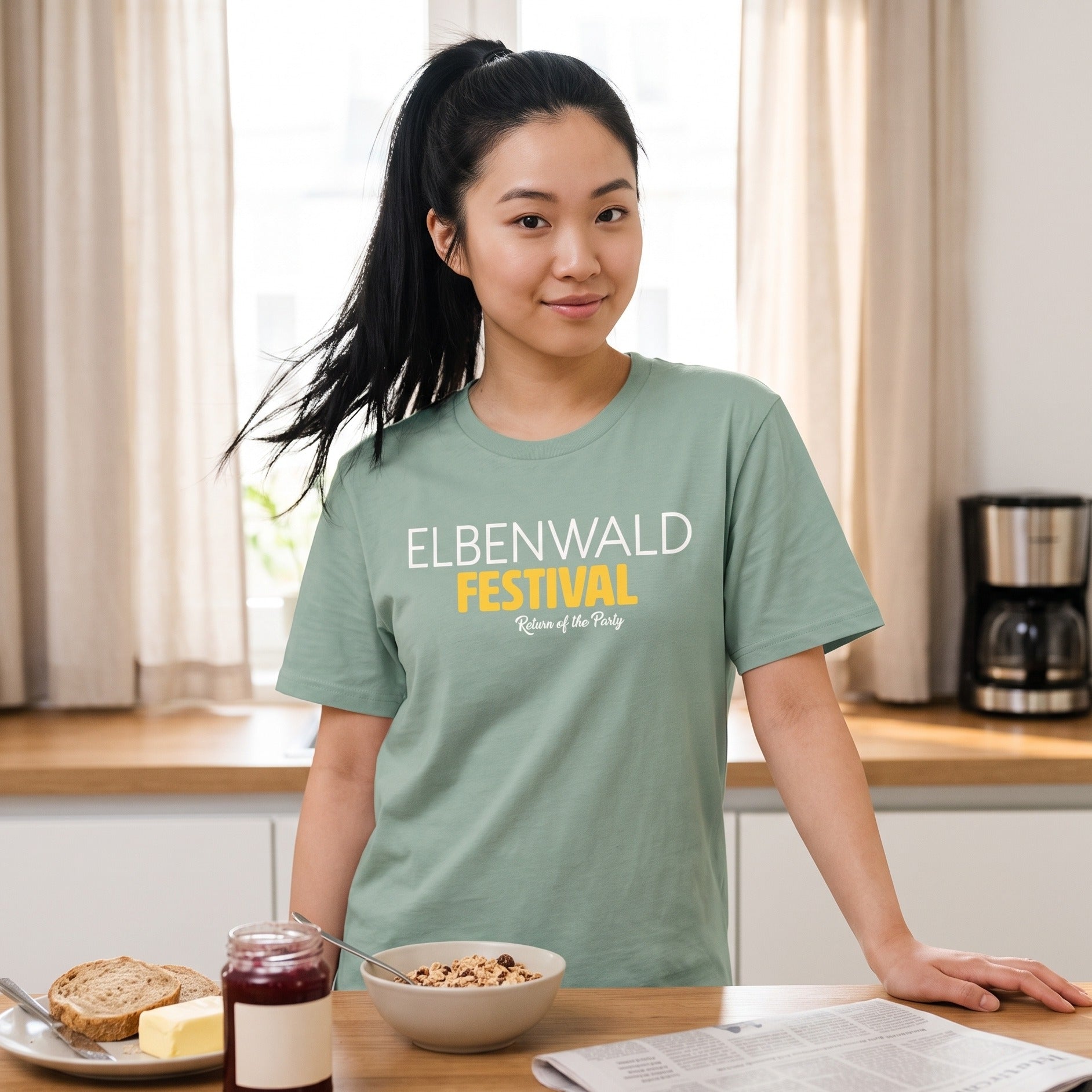 Productafbeelding Elbenwald Festival - Line-up T-shirt