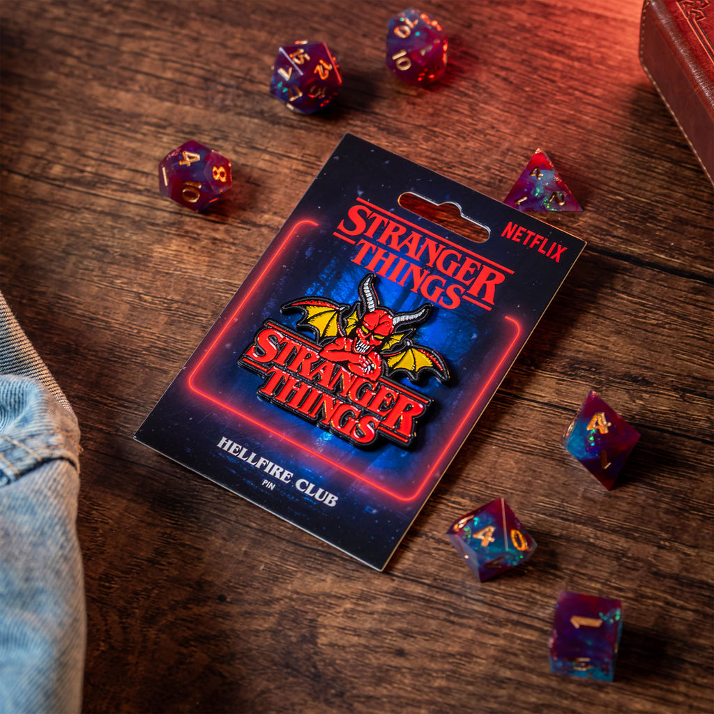 Productafbeelding Stranger Things - Hellfire Club Oversize Pin