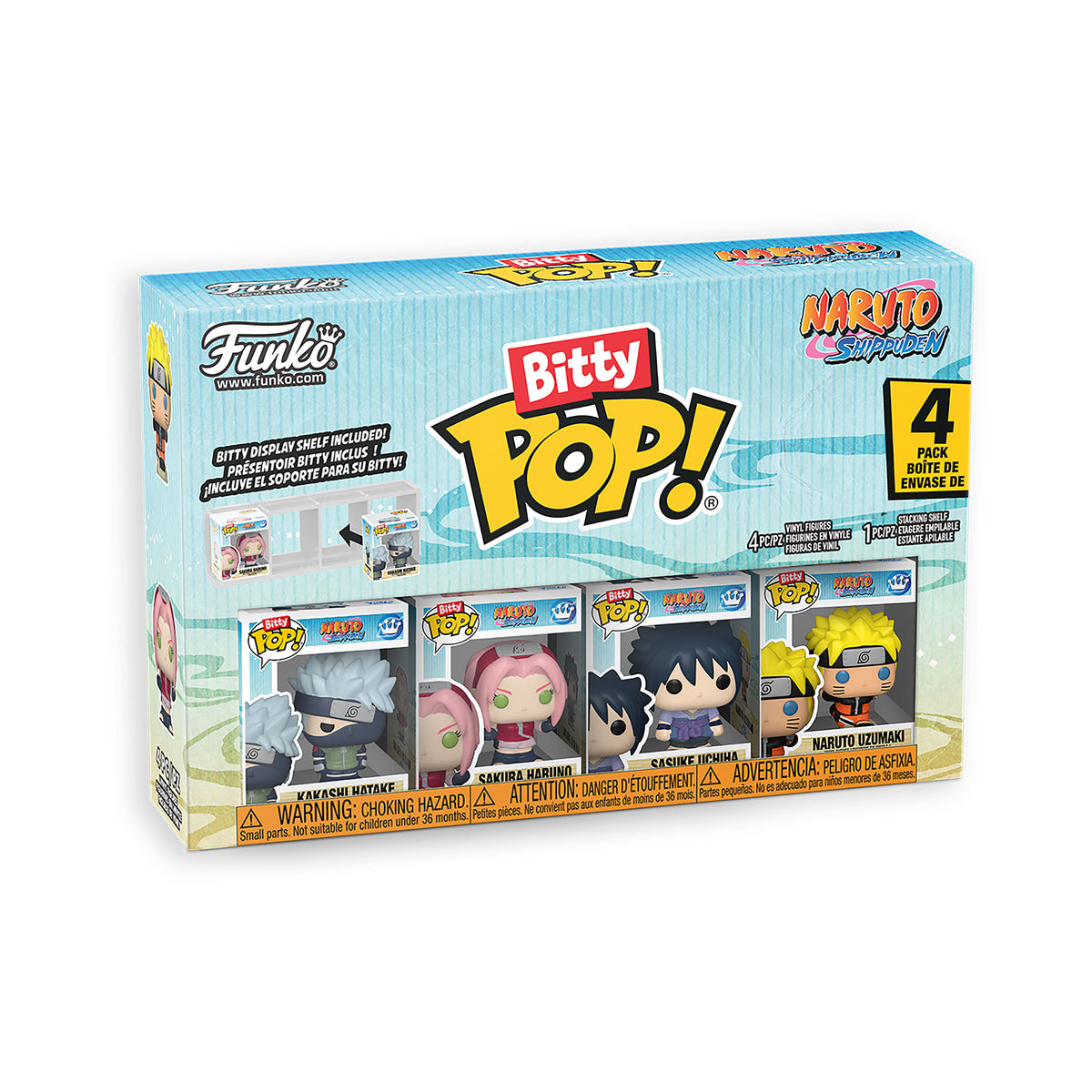 Productafbeelding Naruto - Battles Funko Bitty Pop 4-figuren set Serie 1