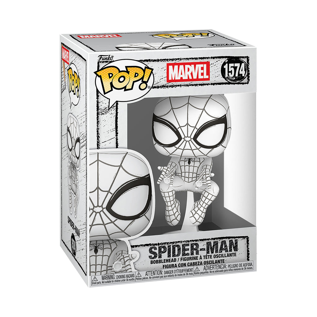 Productafbeelding Spider-Man – Sketched Funko Pop! Figuur