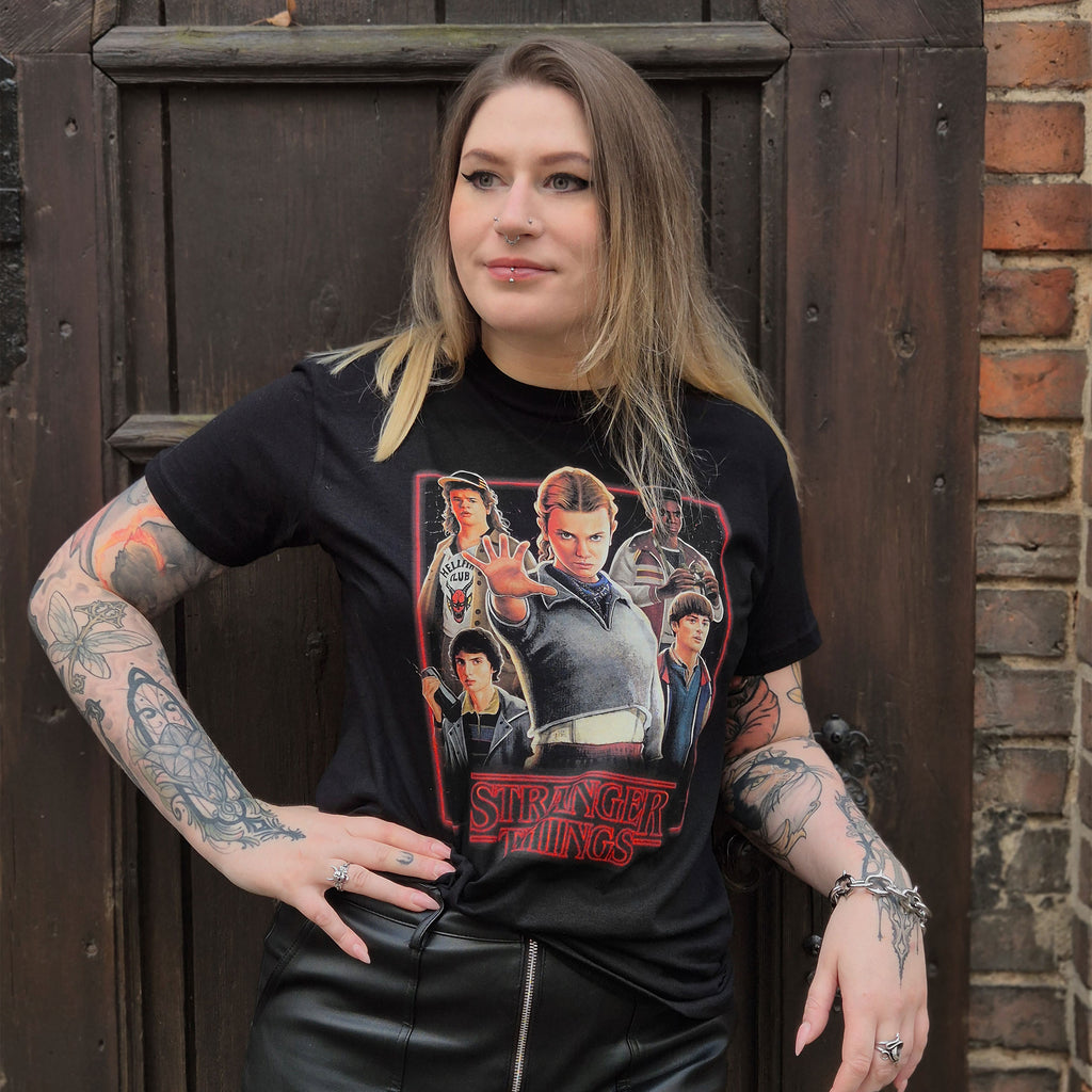 Productafbeelding Final Season Characters T-shirt - Stranger Things
