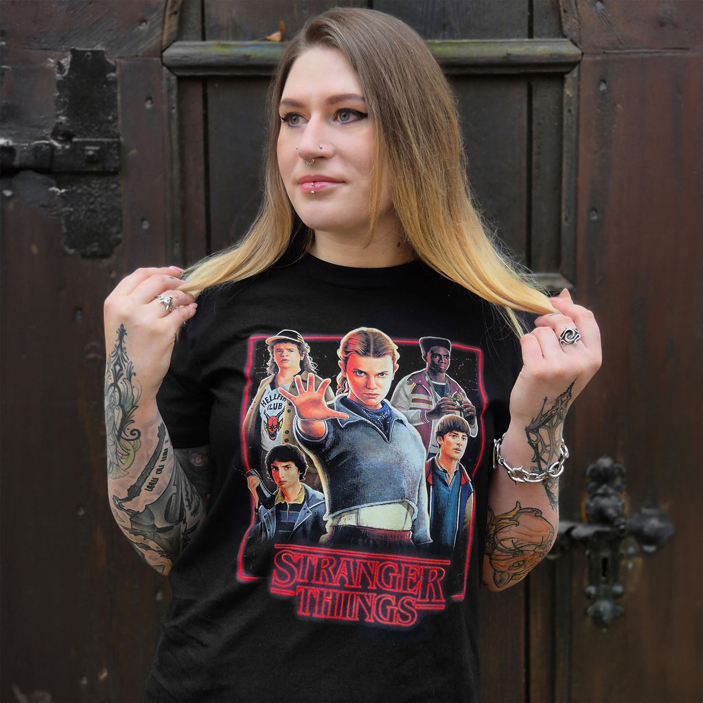 Productafbeelding Final Season Characters T-shirt - Stranger Things