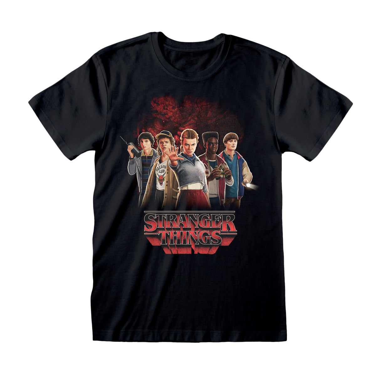 Productafbeelding Party vs. Vecna Final Season T-shirt - Stranger Things