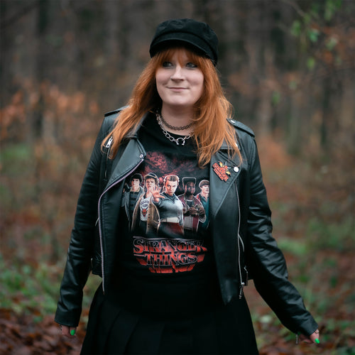 Productafbeelding Party vs. Vecna Final Season T-shirt - Stranger Things