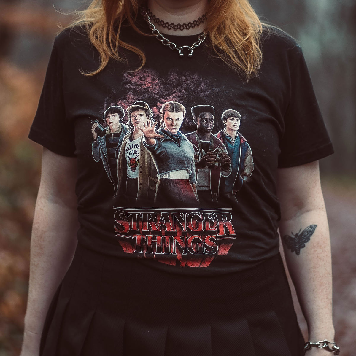 Productafbeelding Party vs. Vecna Final Season T-shirt - Stranger Things
