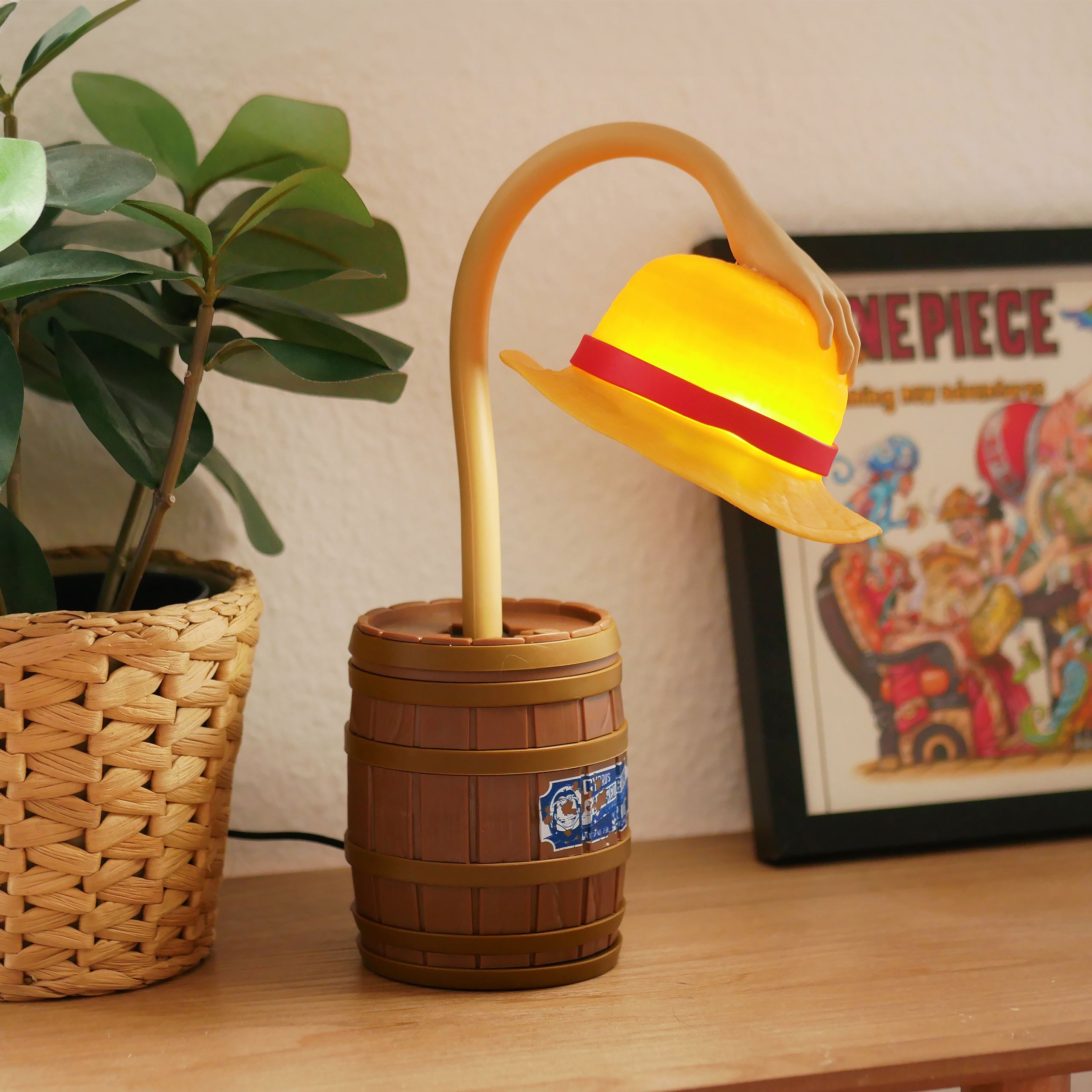 Productafbeelding One Piece - Strohoed tafellamp