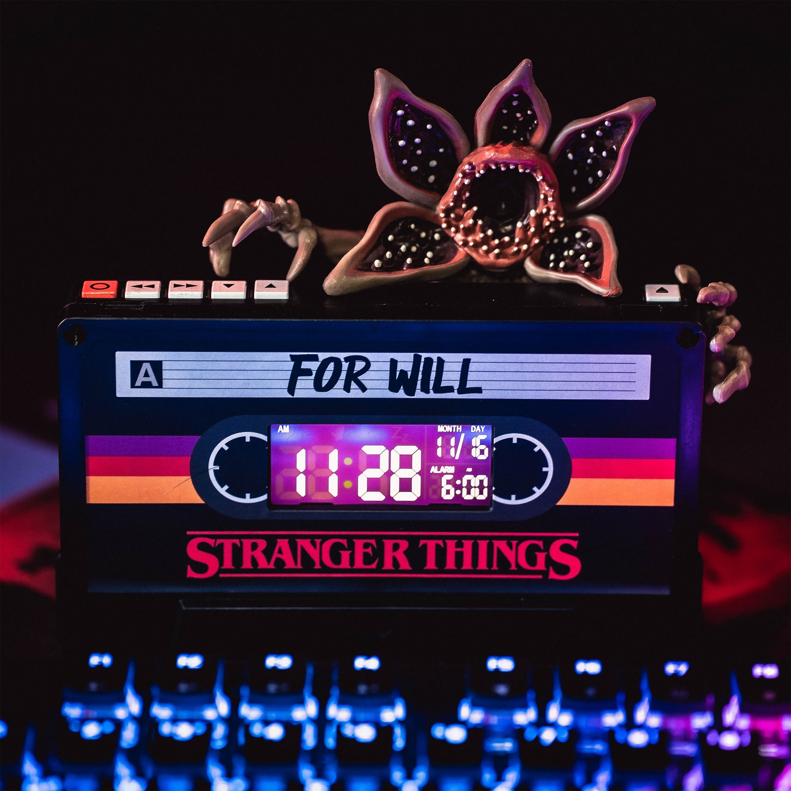 Productafbeelding Stranger Things - Demogorgon Wekker