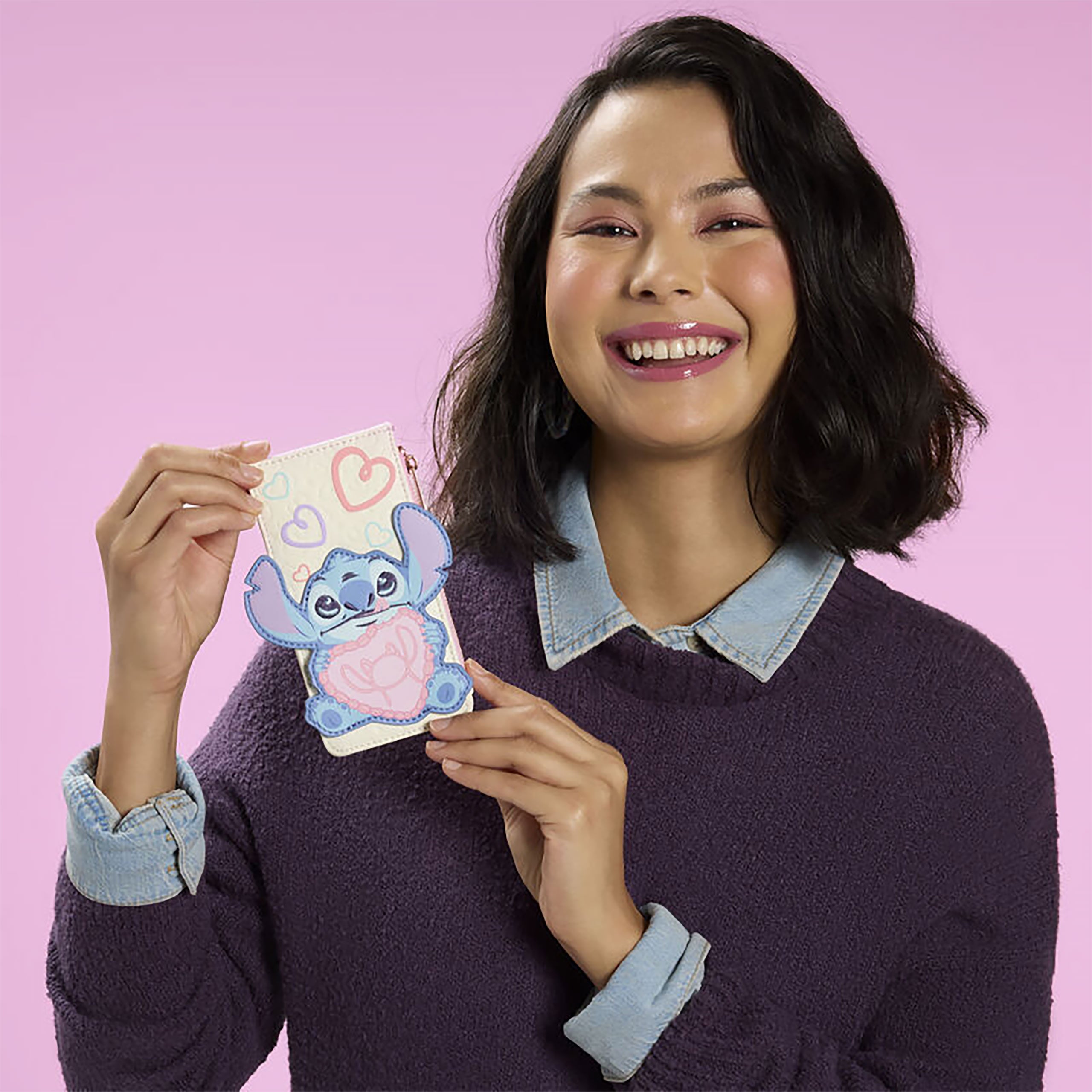 Productafbeelding Stitch Be Mine Kaartenetui - Lilo & Stitch
