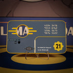 Productafbeelding Fallout: New Vegas - Vault 21 beveiligingspas-replica Limited Edition
