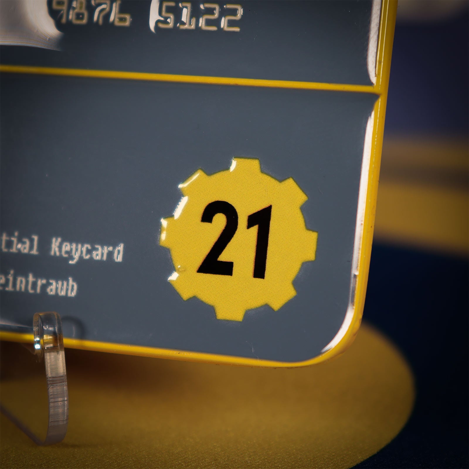 Productafbeelding Fallout: New Vegas - Vault 21 beveiligingspas-replica Limited Edition