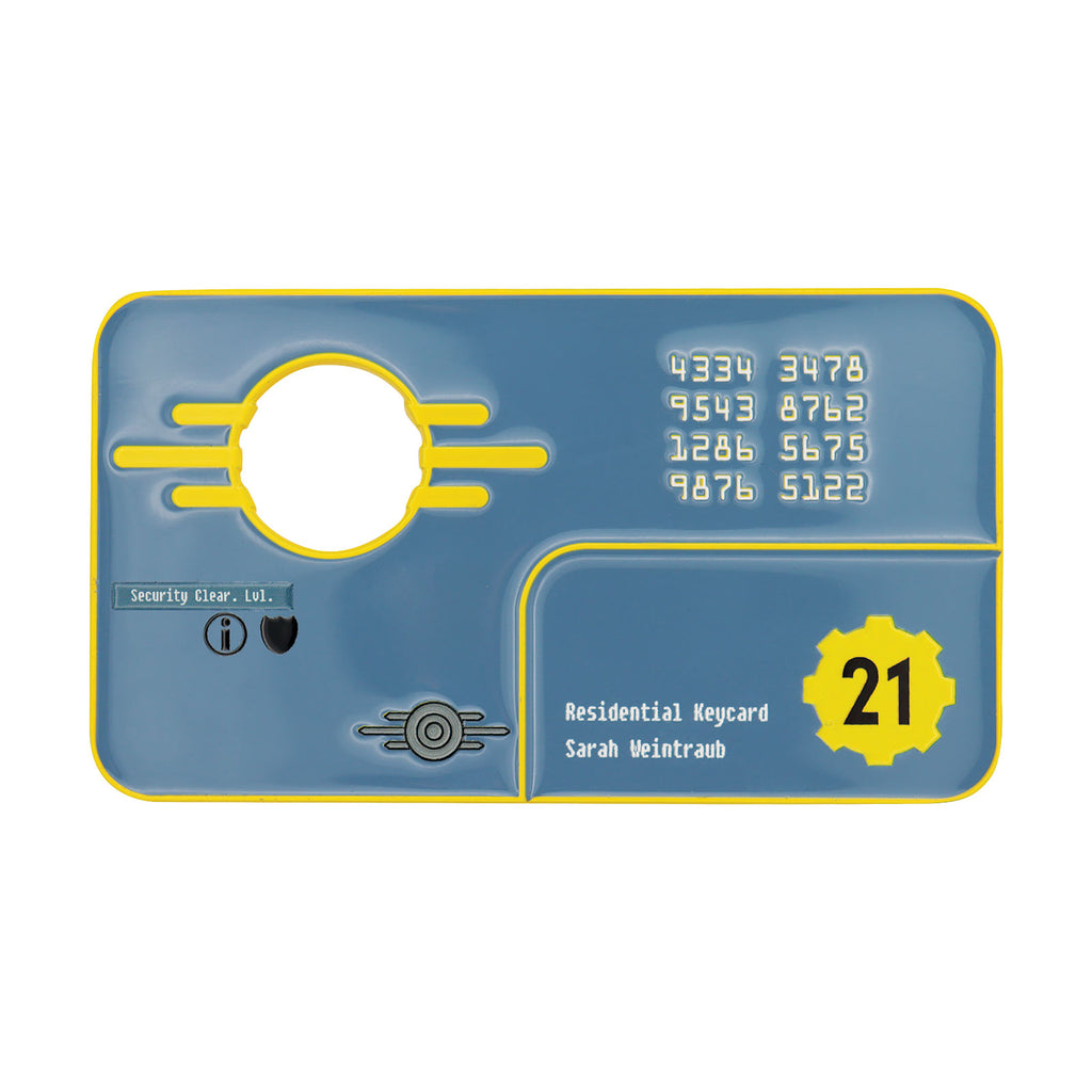 Productafbeelding Fallout: New Vegas - Vault 21 beveiligingspas-replica Limited Edition