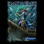 Productafbeelding Iron Maiden - Magic: The Gathering Captain N'Ghathrod T-shirt zwart