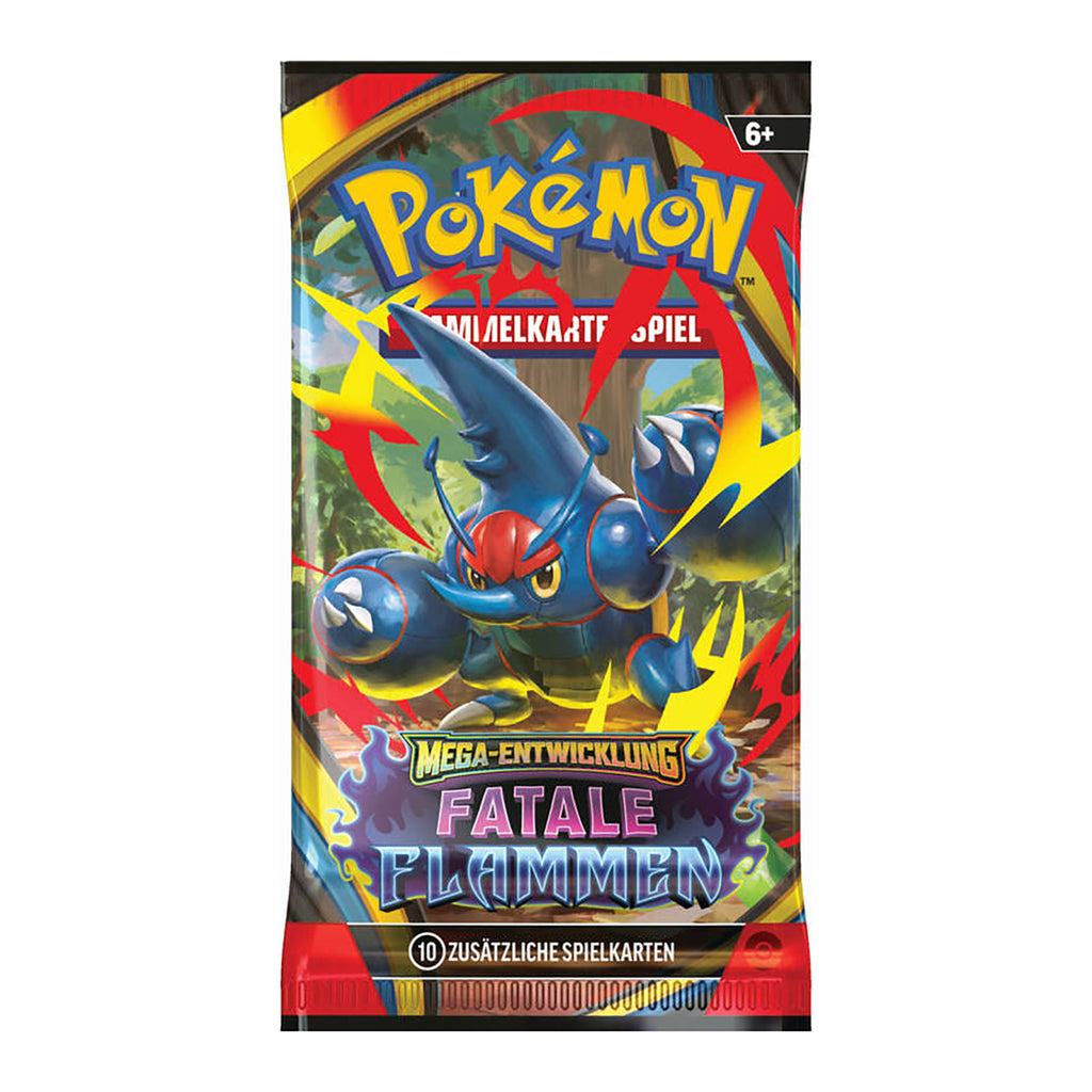 Product image Pokémon – Fatal Flames Mega Evolution Trading Card Booster Pack