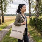 Productafbeelding Elbenwald Premium grote katoenen shopper