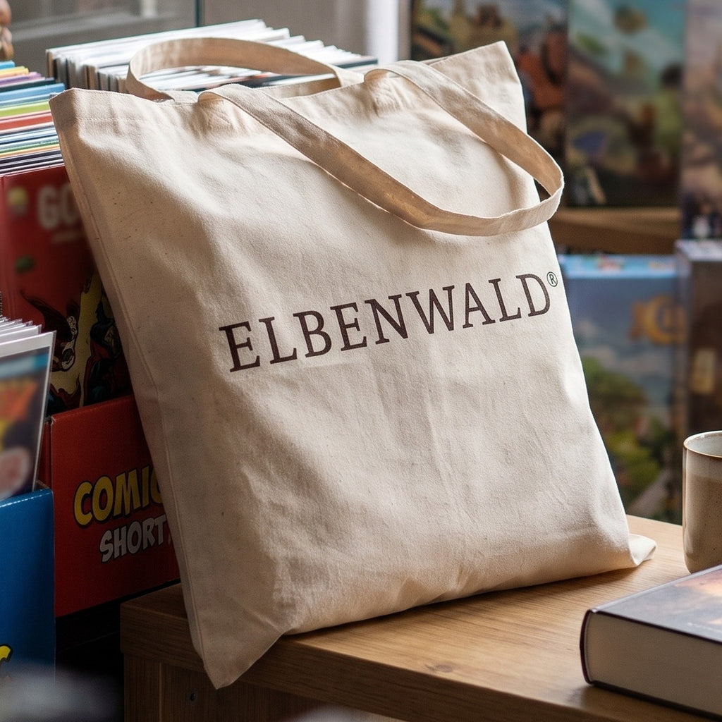 Productafbeelding Elbenwald Premium grote katoenen shopper