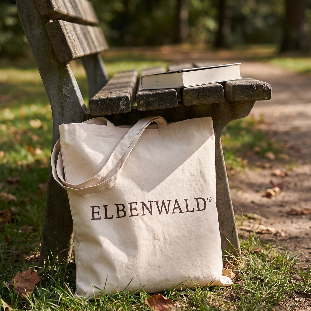 Productafbeelding Elbenwald Premium grote katoenen shopper