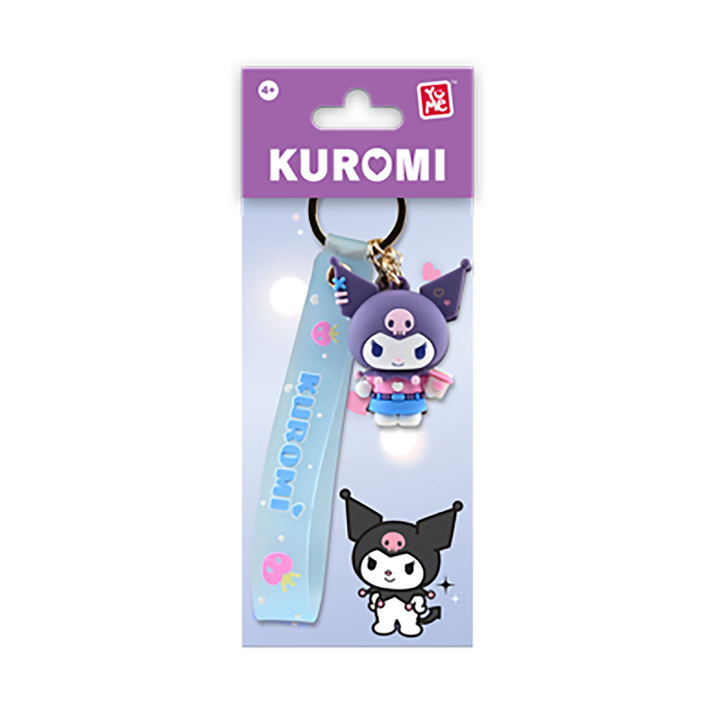 Productafbeelding Hello Kitty and Friends - YuMe Kuromi Cute Outfit Mystery Sleutelhanger