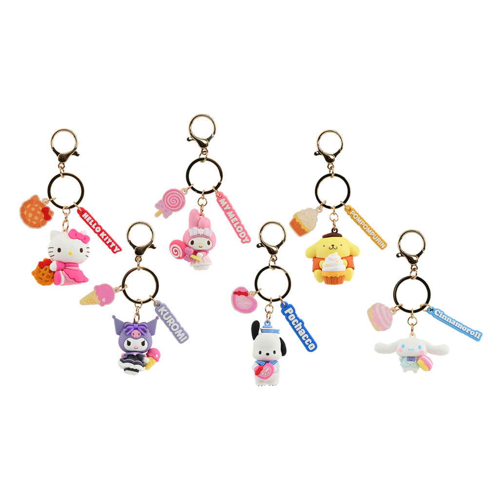 Productafbeelding Hello Kitty and Friends - YuMe Tea Party Mystery Sleutelhanger Display