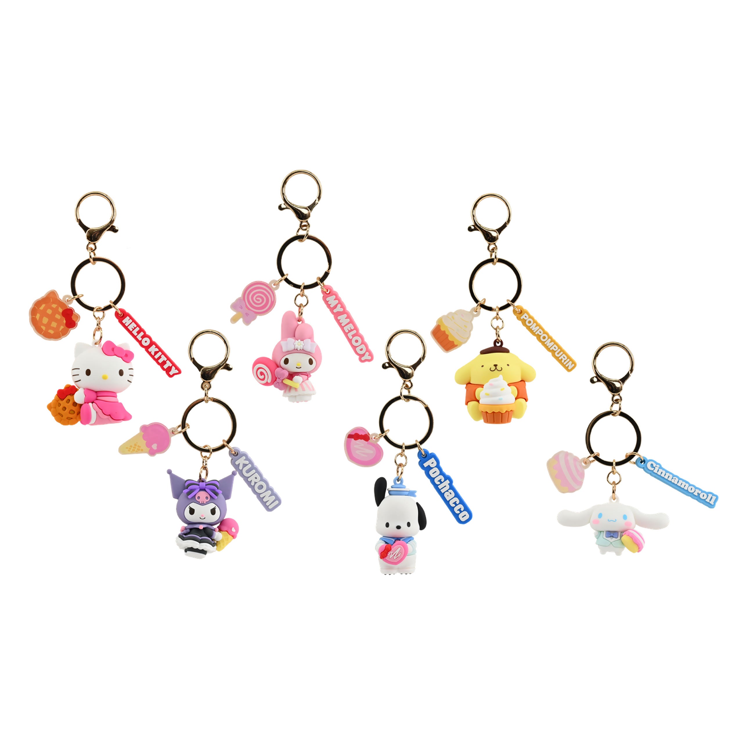 Productafbeelding Hello Kitty and Friends - YuMe Tea Party Mystery Sleutelhanger Display