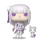 Productafbeelding Re:Zero - Emilia met Puck Funko Pop!-figuur