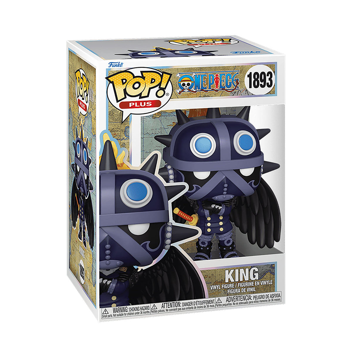 Productafbeelding One Piece - King Funko Pop-figuur