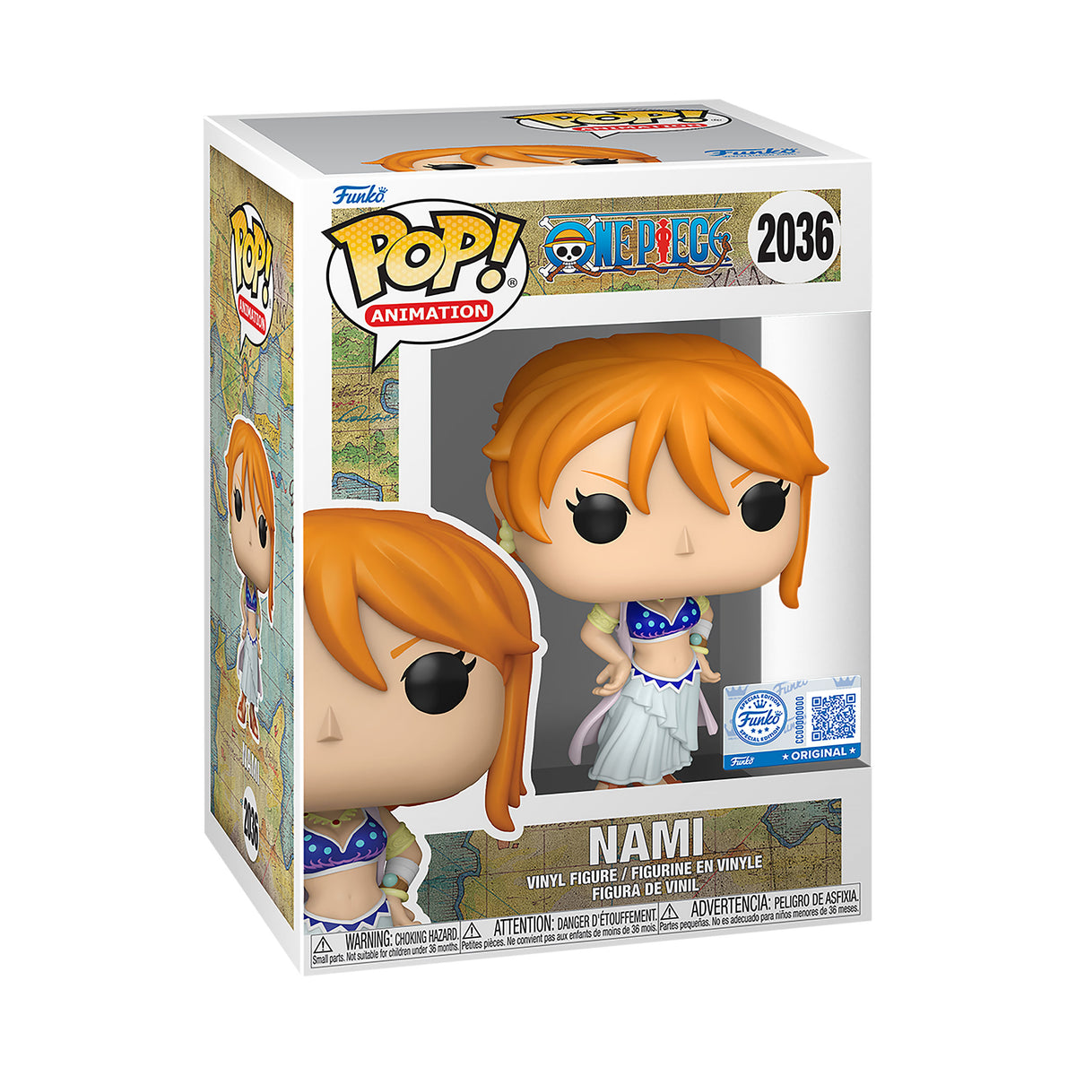 Productafbeelding One Piece - Nami Alabasta Arc Funko Pop figuur