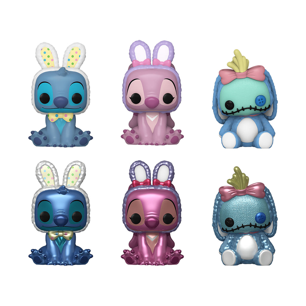 Productafbeelding Stitch en Angel Mystery Funko Bitty Pop Egg - Lilo & Stitch