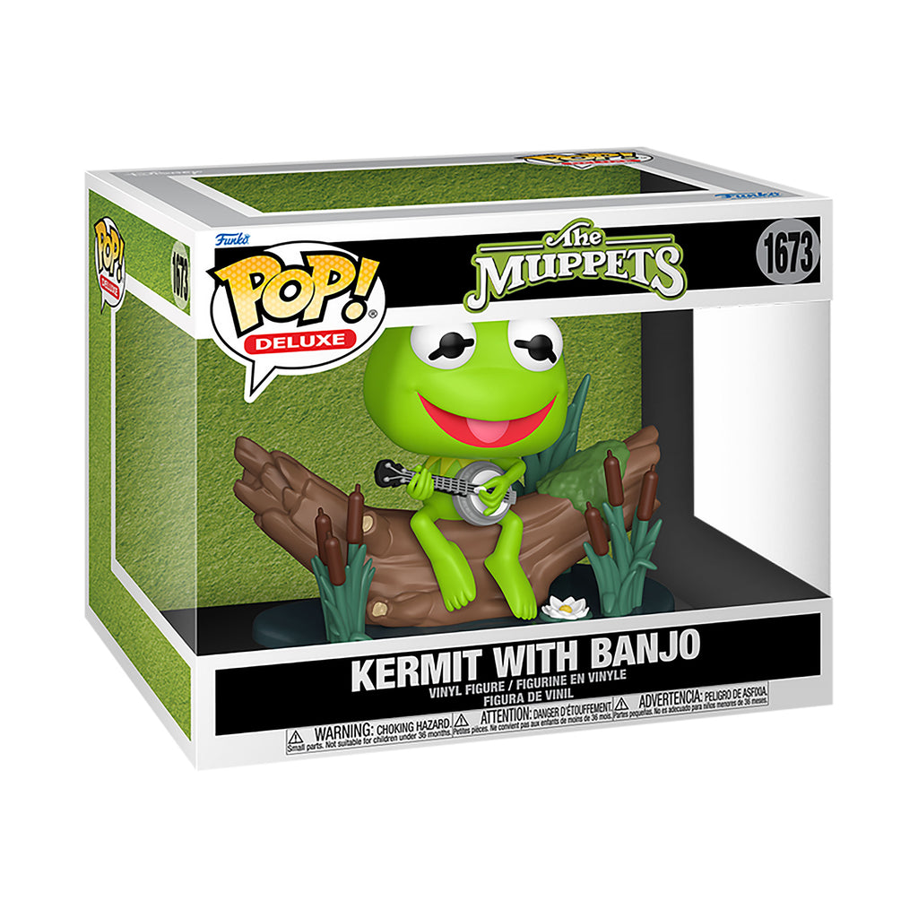 Productafbeelding The Muppets - Kermit met banjo Funko Pop figur