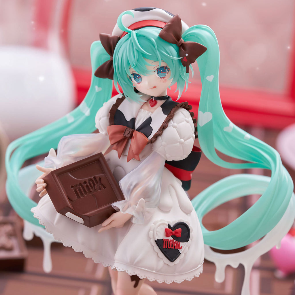 Productafbeelding Hatsune Miku - Tirol Choco Trio-Try-iT Figuur Milk Version