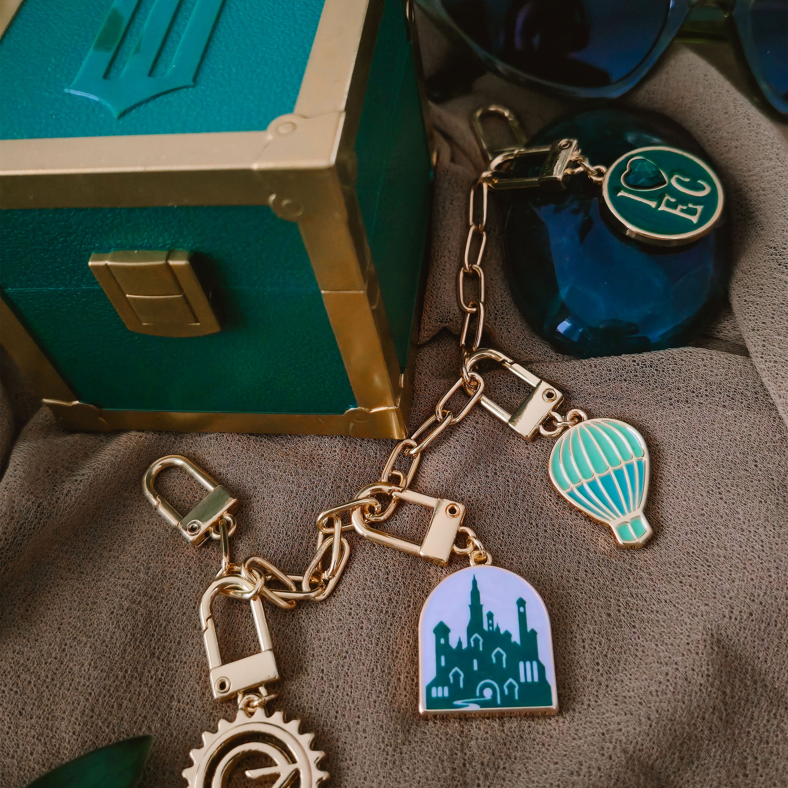 Productafbeelding Wicked - Emerald City-koffer met bedelarmband
