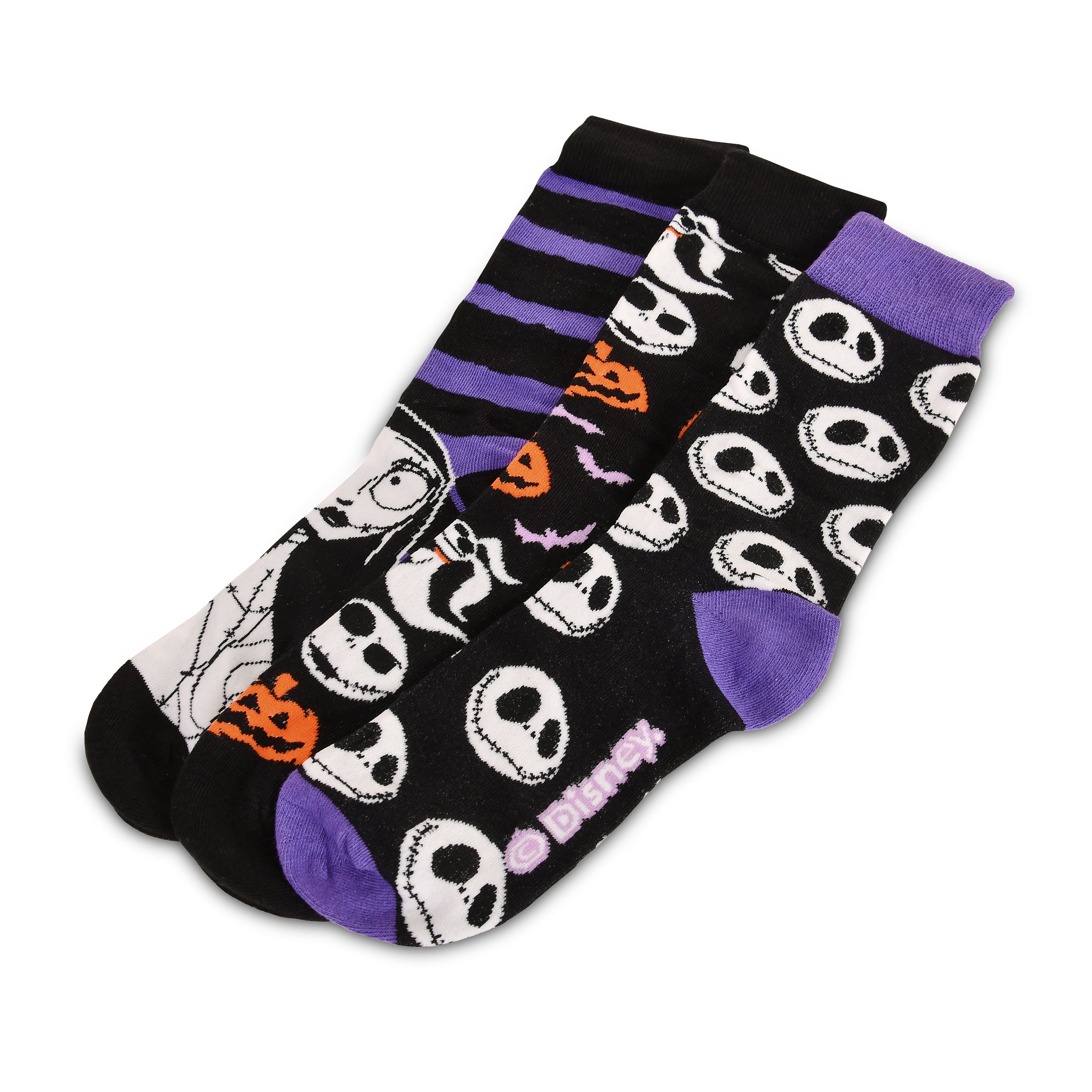 Productafbeelding The Nightmare Before Christmas - Jack & Sally sokken in cadeaudoos