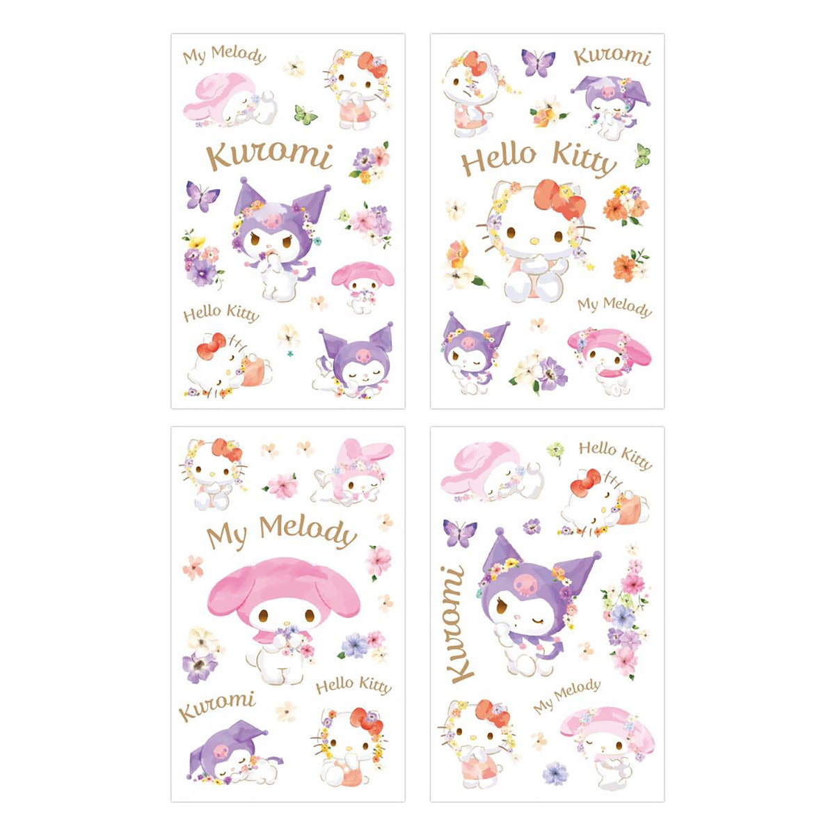 Productafbeelding Hello Kitty & Friends Pastel Vivid Stickerset
