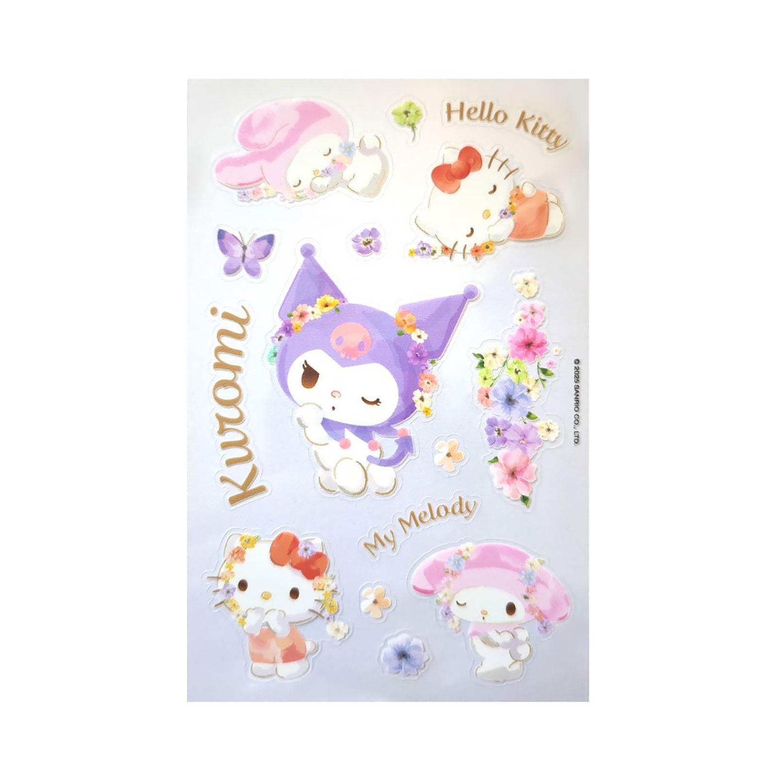Productafbeelding Hello Kitty & Friends Pastel Vivid Stickerset